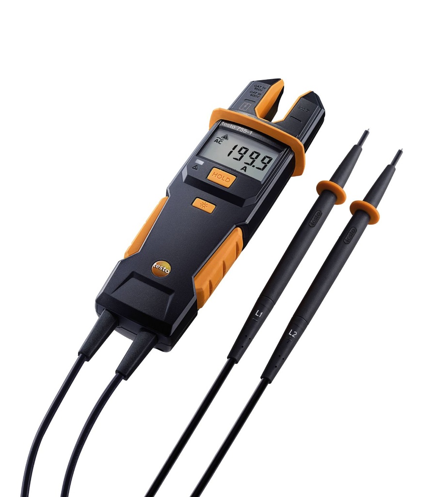 testo 755-1 - Testador de tensão e corrente