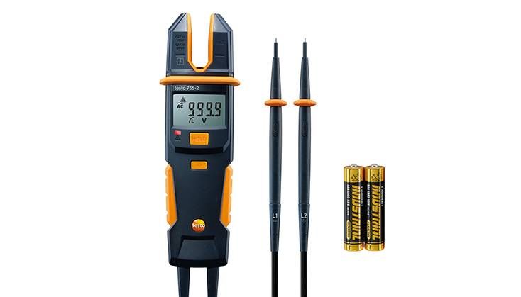 testo 755-2 - Testador de tensão e corrente
