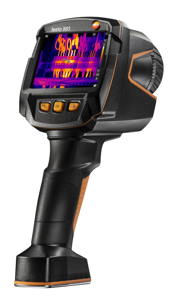 testo 883 - Câmera termográfica (9Hz), inclui maleta
