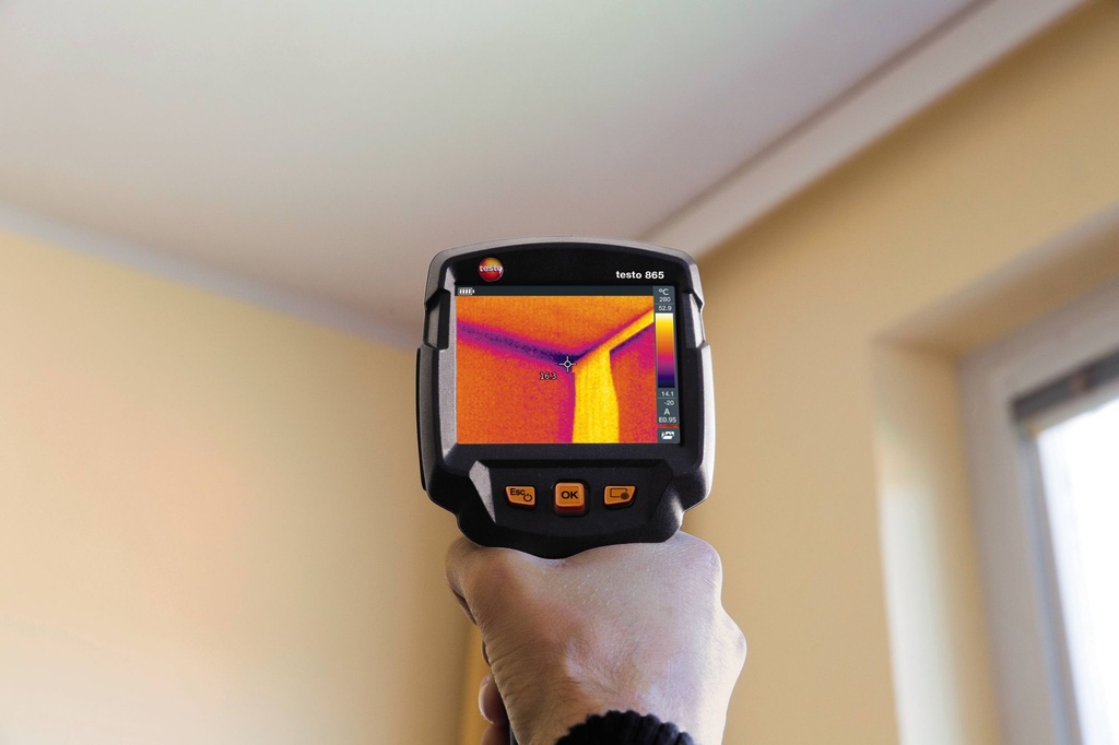 Termovisor testo 865 Com Resolução e Infravermelho 160 x 120 Pixel