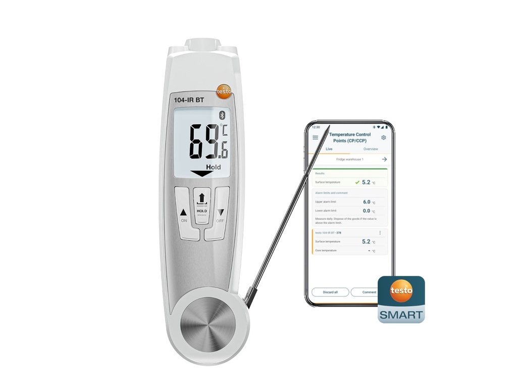 testo 104-IR Bluetooth