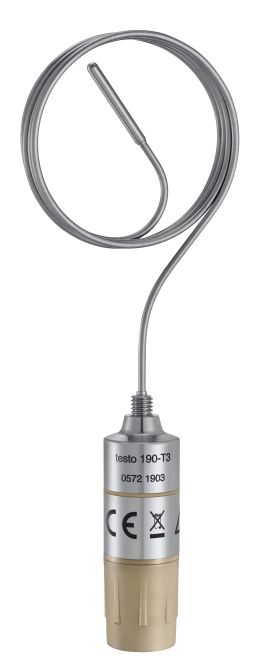Testo 190 T3, registrador de dados de temperatura CFR
