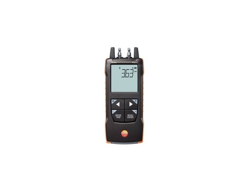 testo 512-2 - Instrumento de medição de pressão diferencial digital com conexão de aplicativo