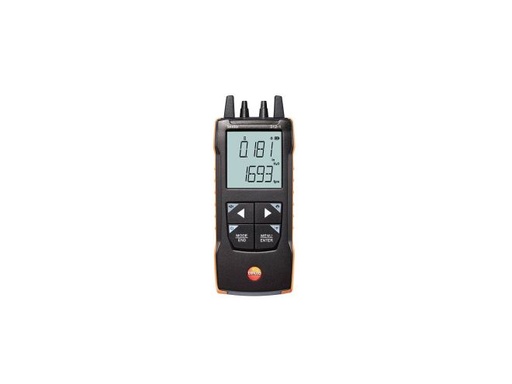 [0563 1512] testo 512-1 - Instrumento de medição de pressão diferencial digital com conexão de aplicativo