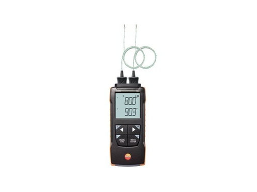[0563 0922] testo 922 - Instrumento de medição de temperatura diferencial para TC Tipo K com conexão App