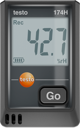 [0572 1741 02] Datalogger  testo 174-H (preto)